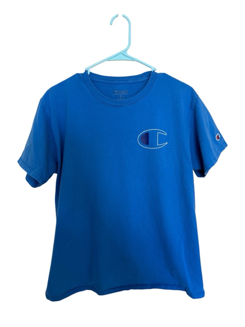 Champion Royal Blue Short Sleeve Logo Tee